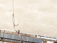 Blinkande milf granne igen